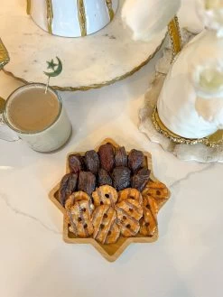 8" Wooden Star Serving Tray