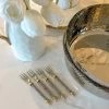 Set Of 4 Silver & Gold Cable Design Dessert Forks -Home Essentials Shop IMG 7165 new