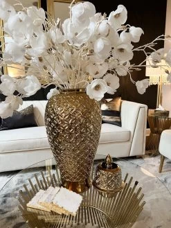 Gold Ginger Jar Lattice Design (2 Sizes) 11 Gold Ginger Jar Lattice Design (2 Sizes) -Home Essentials Shop IMG 7259 new