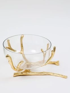 Bowls With Gold Branch Design (3 Sizes) -Home Essentials Shop IMG 7375 new