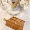 Wood Charcuterie Board With Gold Handle -Home Essentials Shop IMG 7625 new