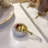 Gold & White Round Detailed Spoon Rest/Tea Light Holder -Home Essentials Shop IMG 7759 new