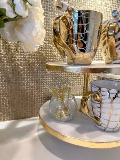 Round Marble Two Tiered Stand With Gold Detail -Home Essentials Shop IMG 7762 17906bfe c333 4911 b737 4d00a81fc2ea 1