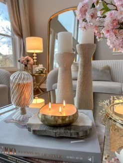 Gold Candle Tray (2 Sizes)