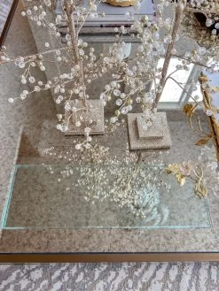 Small Rectangular Glass Tray From The Julia Flower Collection