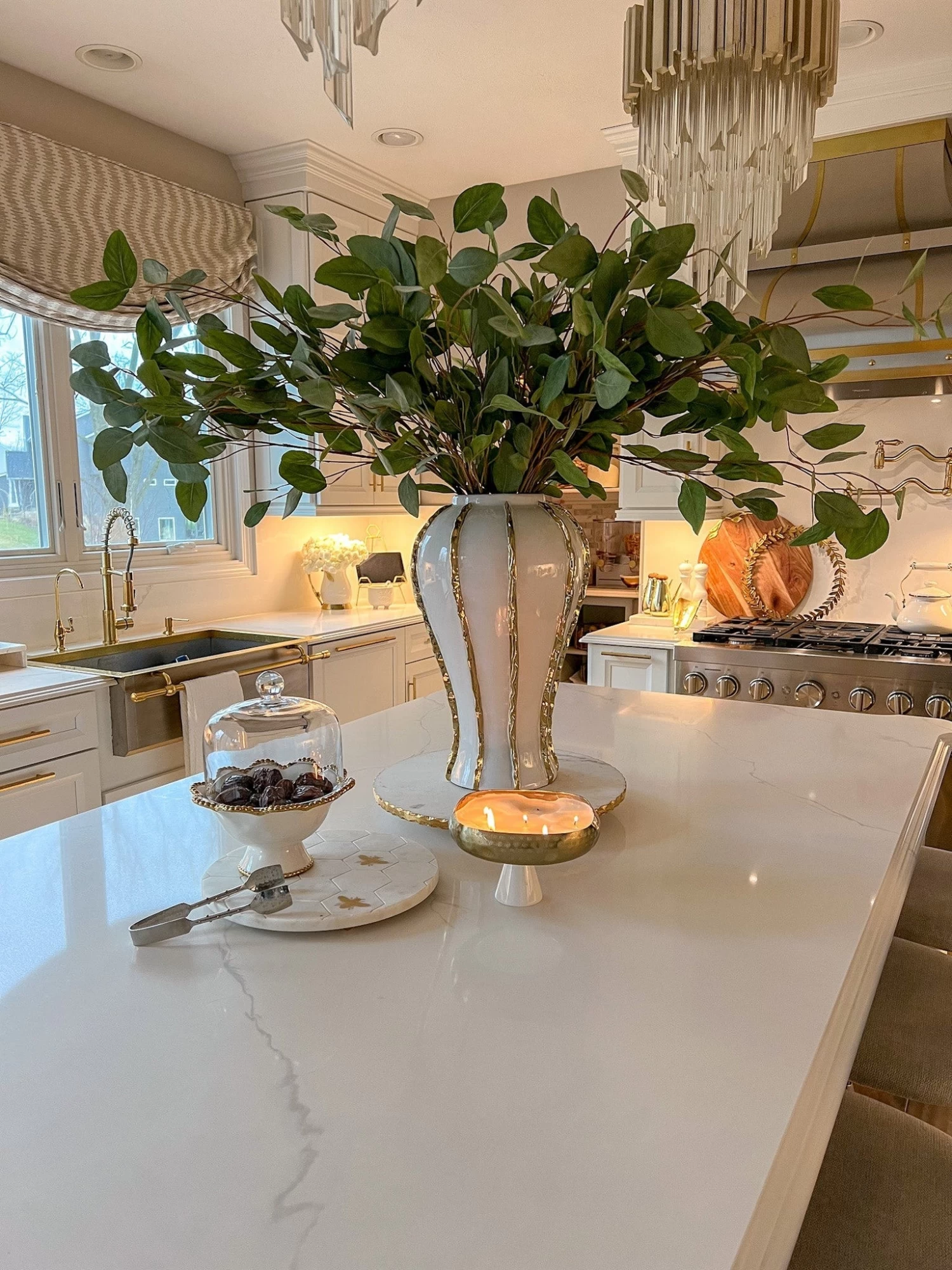 Gold Candle Tray (2 Sizes) 5 Gold Candle Tray (2 Sizes) - Image 3