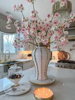 Round Marble Platter With Gold Bees -Home Essentials Shop IMG 8221 1 new