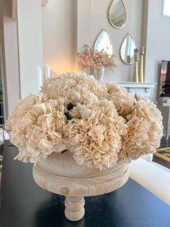 14.5" Beige Hydrangea Bundle