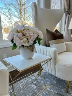 14" White And Blush Pink Peony Bouquet -Home Essentials Shop IMG 8762 bcbda7f6 68d3 4166 a417 ec88550e1605 new