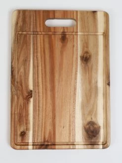 Large Wood Cutting Board With Handle And Groove -Home Essentials Shop IMG 8937 new 1