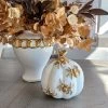 White Pumpkin With Gold Spiders -Home Essentials Shop IMG 9492 new