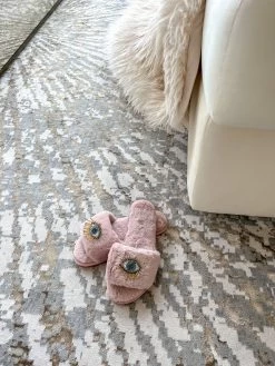 Beaded Evil Eye Slides (2 Colors, 3 Sizes)