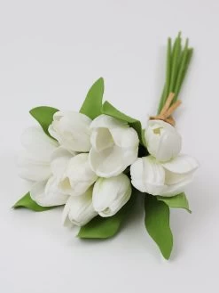 Real Touch White Open Tulip Bundle -Home Essentials Shop IMG 9529 new