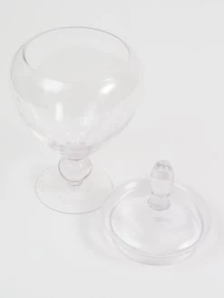 Glass Apothecary Jar With Lid (2 Sizes) -Home Essentials Shop IMG 9743 new