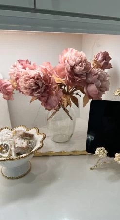 22" Mauve Peony Stem -Home Essentials Shop IMG 9870