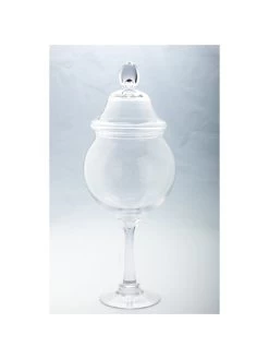 Glass Stem Jar (2 Sizes) 16 Glass Stem Jar (2 Sizes) -Home Essentials Shop bfb3c0a9f156f8383dcfaf07e9faec4d new