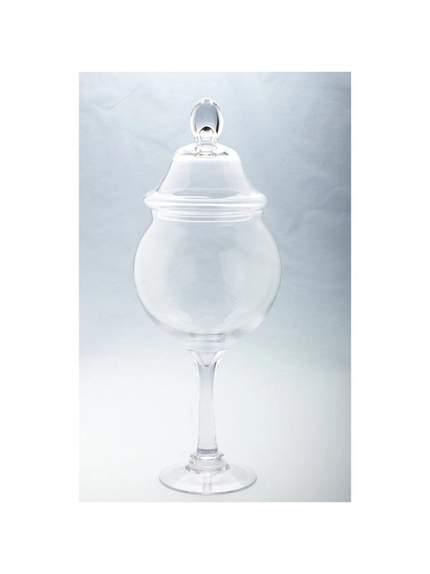 Glass Stem Jar (2 Sizes) 7 Glass Stem Jar (2 Sizes) - Image 5