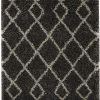 Geometric Shag Area Rug - Charcoal -Home Essentials Shop fzkffd9qhwiclaknshaf