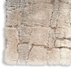 Luxurious Shag Area Rug - Ivory Beige -Home Essentials Shop ggt0nzwonkiuqgztoxmn