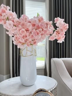 White Glass Vase With Mesh Design (2 Styles) "From Pops Of Color Home Collection" 10 White Glass Vase With Mesh Design (2 Styles) "From Pops Of Color Home Collection" -Home Essentials Shop image00003 new 1