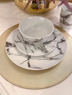 Metallic Marbled 16 Piece Dinner Set -Home Essentials Shop image 062c9b3b 744f 4daf 82ae d9d427fbe2db new