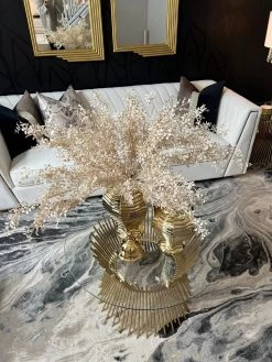 35" Cream Smilax Stem