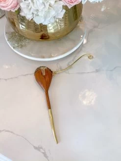 Gold Flower Petal Spoon Rest ( 2 Sizes ) -Home Essentials Shop image 136261f1 ef8e 4845 b1a0 ff154599497d new