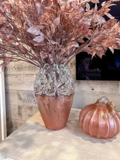 Pink Glass Pumpkin -Home Essentials Shop image 1432c43c 9711 4b82 a76d fc3e02e29963 new