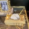 Gold Tissue Box Cover From The Julia Flower Collection -Home Essentials Shop image 1cf0b540 7e27 4d47 8292 754dbebf890f new