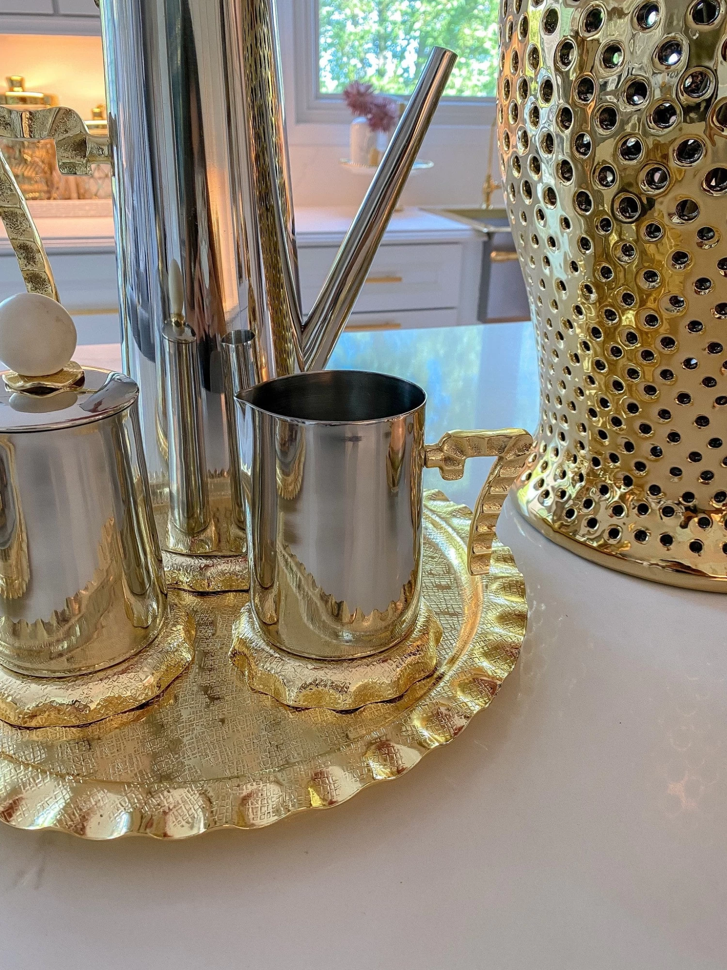 Textured Ruffle Coffee/Tea Set Collection (4 Items Sold Individually) 6 Textured Ruffle Coffee/Tea Set Collection (4 Items Sold Individually) - Image 4