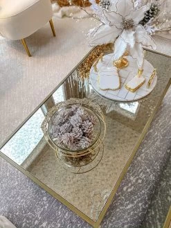 Jeweled Edge Bowl With Glass Insert (2 Colors) -Home Essentials Shop image 3215eaa1 c6d5 4419 af8a 3df51d46e3cc new