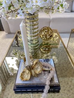 Gold/Silver Floral Candle Holder -Home Essentials Shop image 40edc348 72a2 484b b9a4 fbd6697e2181 new