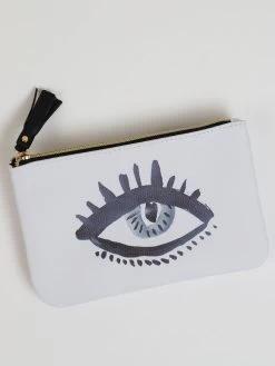 Faux Leather Evil Eye Bag (2 Sizes)