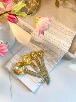 Gold Textured Measuring Spoons