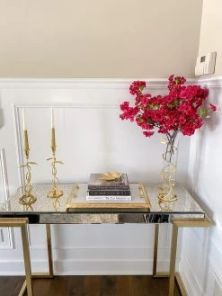 Large Rectangular Marble Tray With Gold Metal Handles And Gold Ruffle Border -Home Essentials Shop image 53941150 a6e7 4010 82d7 828b6265682d new 1