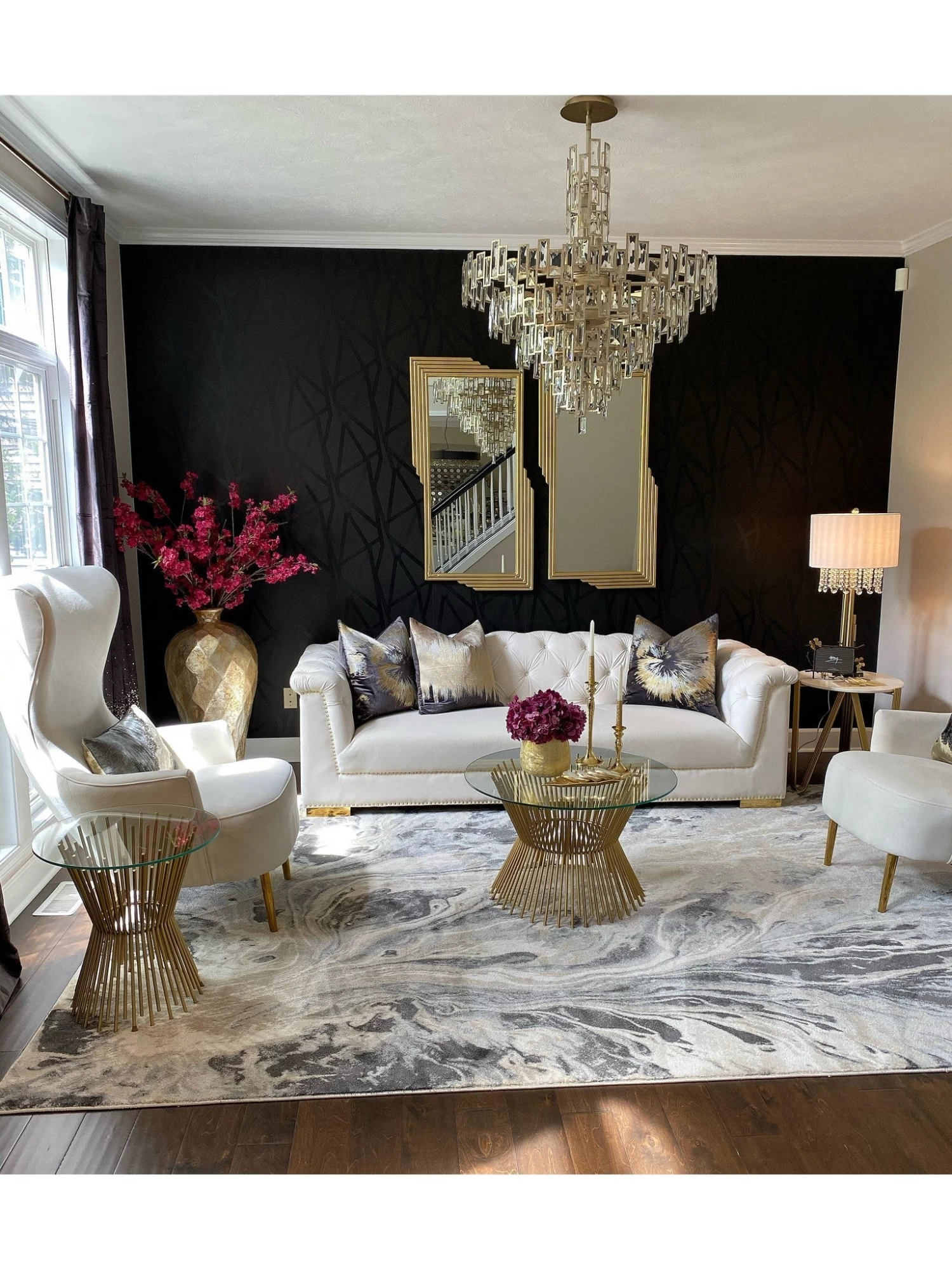 Elegance Area Rug - Charcoal/Grey/Beige (10 Sizes) 3 Elegance Area Rug - Charcoal/Grey/Beige (10 Sizes)