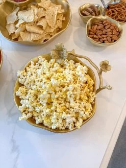 Metal Floral Bowl (2 Colors)