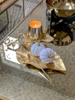 Gold Double Leaf Platter -Home Essentials Shop image 676b5add 4355 4c32 a05e be4d184db2f4