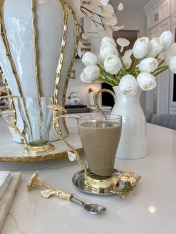 Gold & Silver Trivet/Coaster From The Hydrangea Collection -Home Essentials Shop image 6a94f61c 9659 4a73 97bc aaad6646549c new