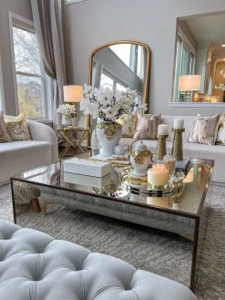 White Textured Ginger Jar With Gold Floral Design (3 Sizes) -Home Essentials Shop image 6b762b28 442a 4b31 80f3 72cabbcefe42 new