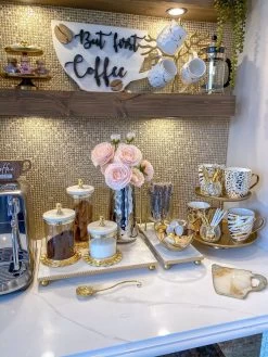 Gold Flower Petal Spoon Rest ( 2 Sizes ) -Home Essentials Shop image 6fda9ed9 b72e 4719 a70f f87989009c7b new