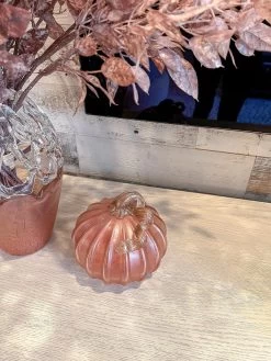 Pink Glass Pumpkin -Home Essentials Shop image 7665d8d0 d61e 4a01 92ef 5cacf36826a2 new