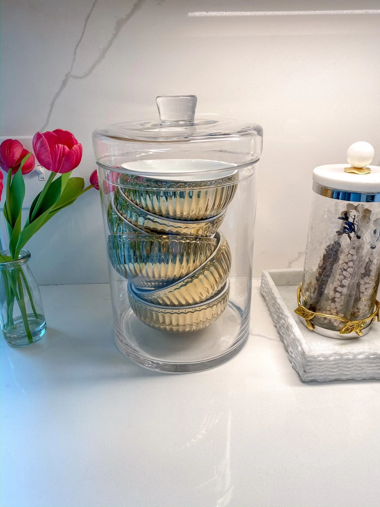 Large Clear Glass Jar 3 Large Clear Glass Jar