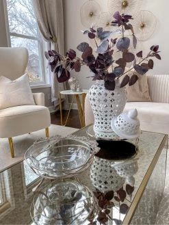 Jeweled Edge Bowl With Glass Insert (2 Colors) -Home Essentials Shop image 77448d29 84d5 4232 be76 ebc754eba878 new