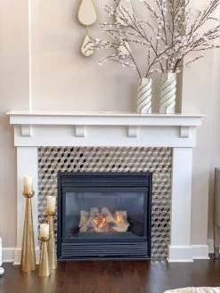 Gold And White Twist Vase (2 Sizes) -Home Essentials Shop image 77a92545 c5c6 43a1 a710 50c34c8d9c2e new 1