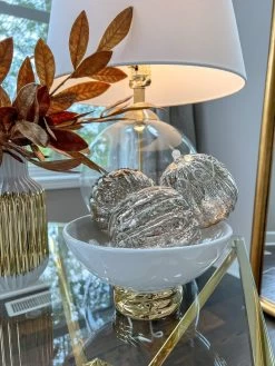 Mercury Glass Pumpkin