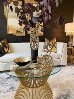 Gold Textured Abstract Sculpture (2 Sizes) -Home Essentials Shop image 7ab55a1b 9811 43c5 9693 07d2bb1fc03f new