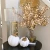 White Velvet Decorative Pumpkin With Gold Stem (2 Colors) -Home Essentials Shop image 7dca0676 4491 42ec 96a3 716e3d0ed7d2 new
