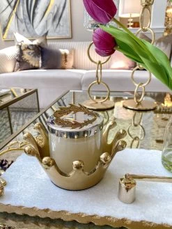 Silver And Gold Detailed Lid Candle - Vanilla (6 Styles) -Home Essentials Shop image 84ba47bc 884c 4260 8605 62fd83e6161e new 1
