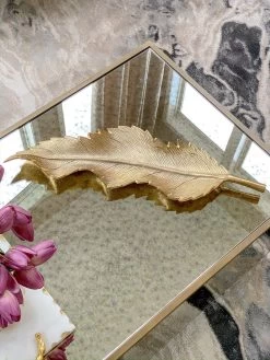 Long Skinny Feather Tray (2 Colors)